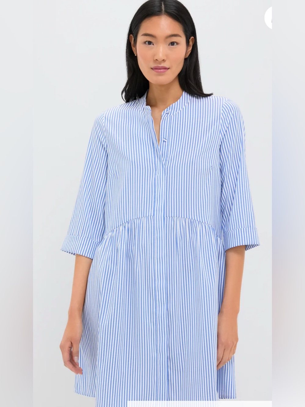 Tuckernuck Blue Stripe Royal Shirt Dress, M